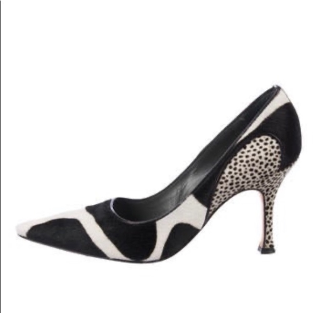 Manolo Blahnik Pony Hair Pumps